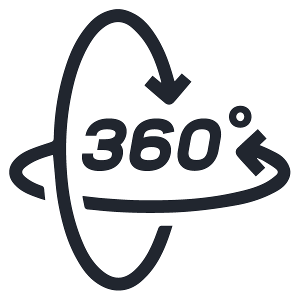 Logo prestation visite 360°
