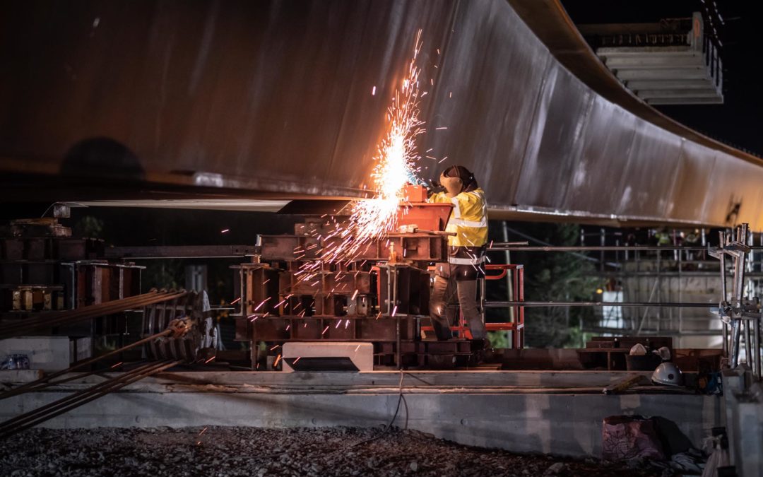 Bifurcation Orléans Pont saut-de-mouton